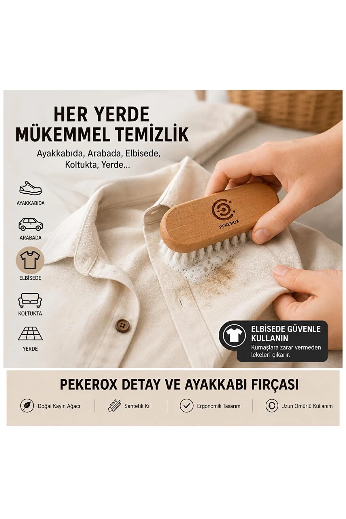 Pekerox Detay ve Ayakkabı Fırçası