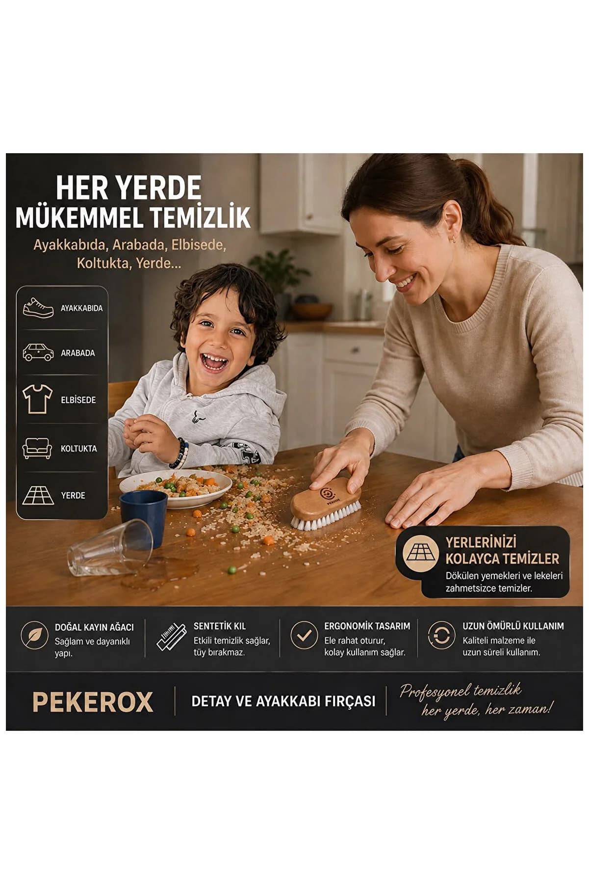 Pekerox Detay ve Ayakkabı Fırçası